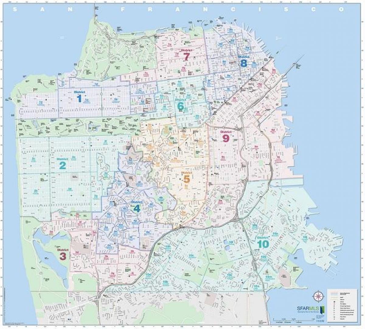 سان فرانسیسکو mls نقشه