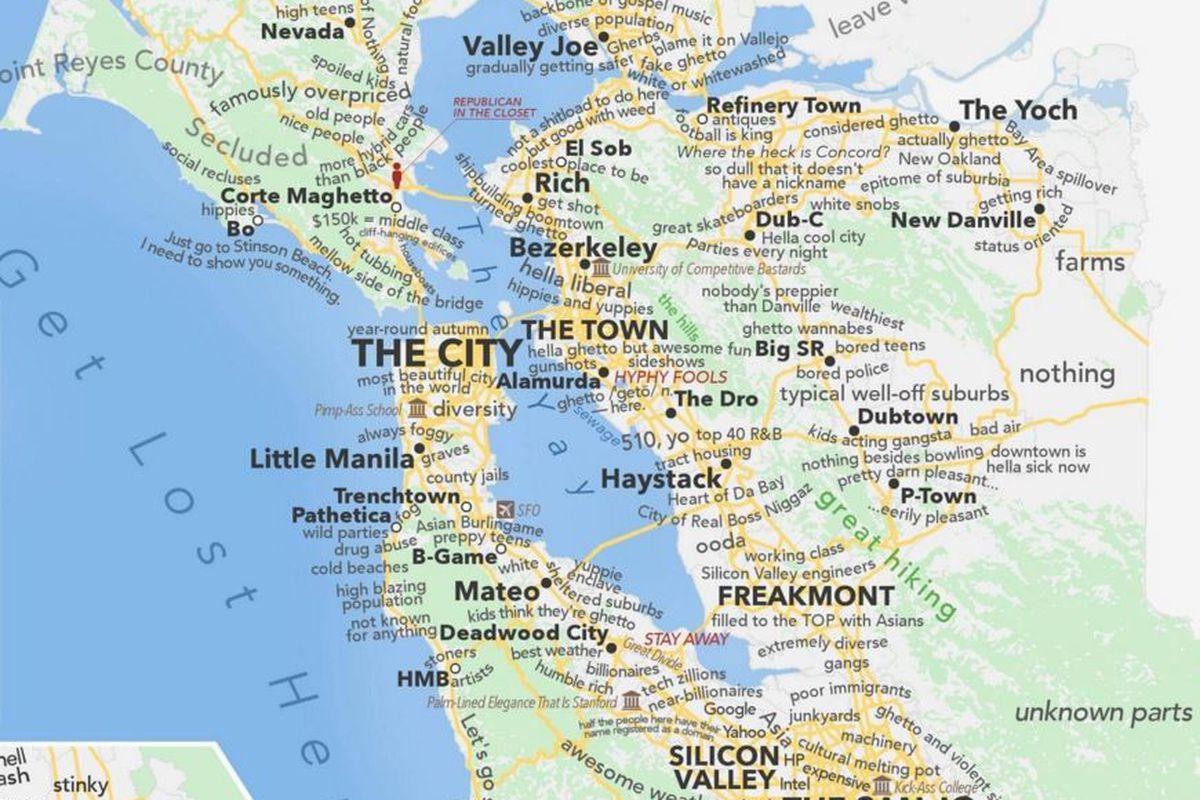 نقشه از سیلیکون شهر