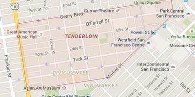 مازو San Francisco map
