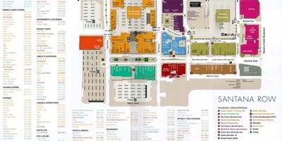 Westfield San Francisco centre, نقشه