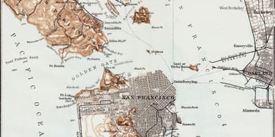 نقشه از San Francisco 