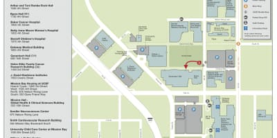 نقشه genentech