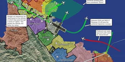 KSFO نقشه