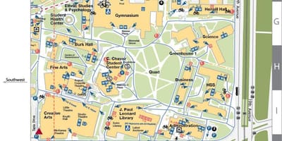 نقشه SFsu