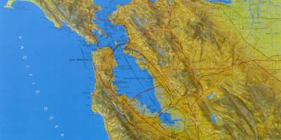 نقشه از San Francisco امداد
