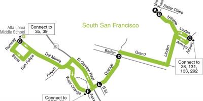 نقشه از San Francisco, مدارس ابتدایی